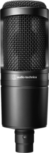 a close up of a microphone
