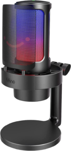a black and red light