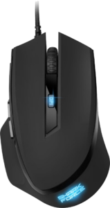 a black computer mouse from sharkoon