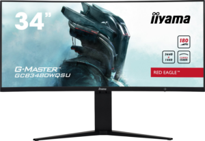 Gaming Monitor - iiyama G-Master GCB3480WQSU-B1 Red Eagle